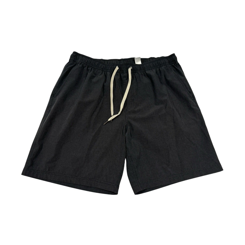 Fair Harbor Men's XL Boardshorts Navy Blue Lined Swim Trunks Drawstring Shorts
